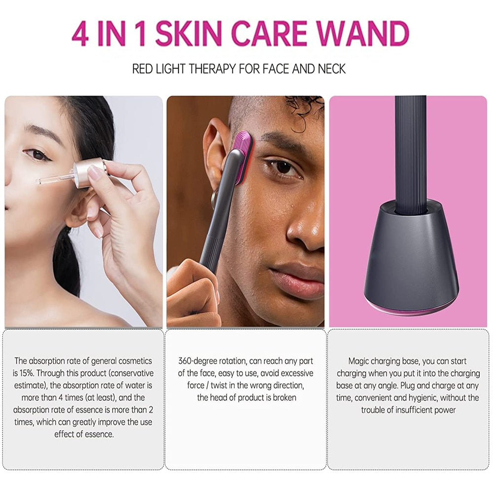 New Upgraded Therapeutic Warmth Face Massage